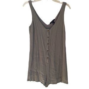 Green Romper - Forever 21